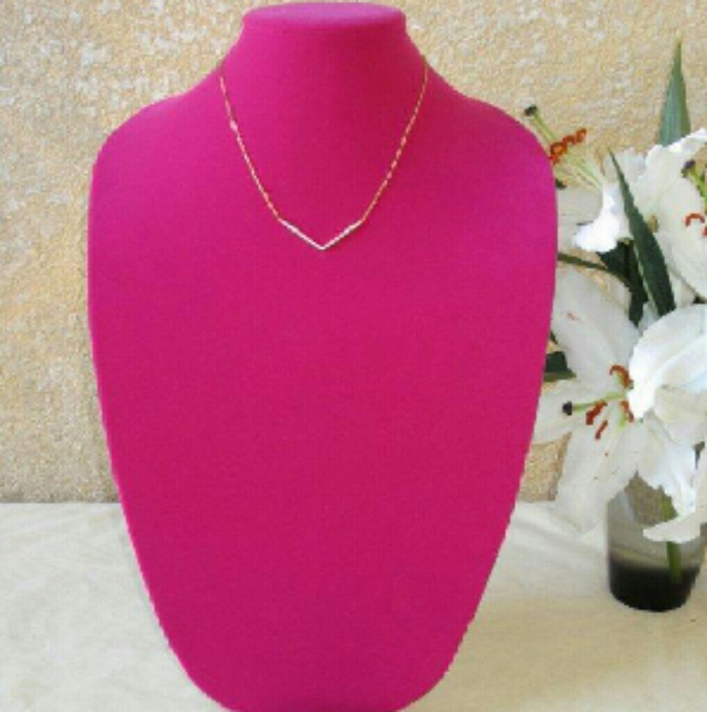 Yellow Gold Plated Sterling Silver Necklace NWB 🌺